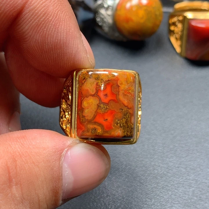 玛瑙/玉髓颈饰未镶嵌使*