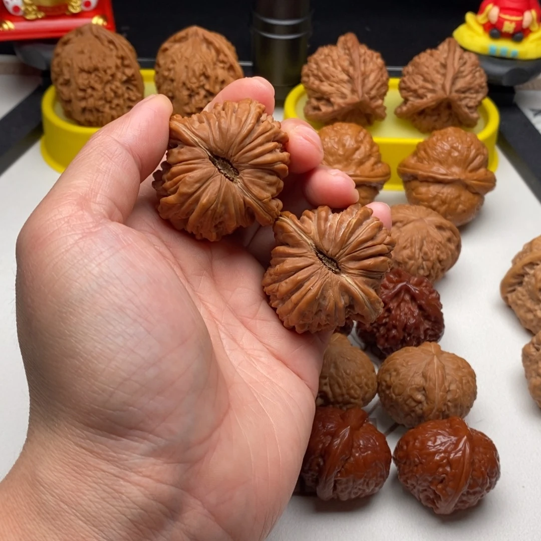 吊坠桃核四座楼拱桥