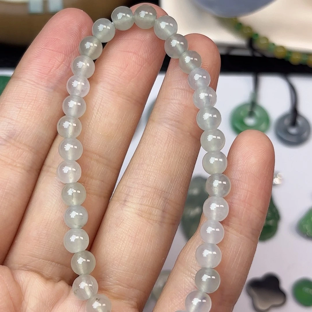 未镶嵌手串翡翠卡5.7