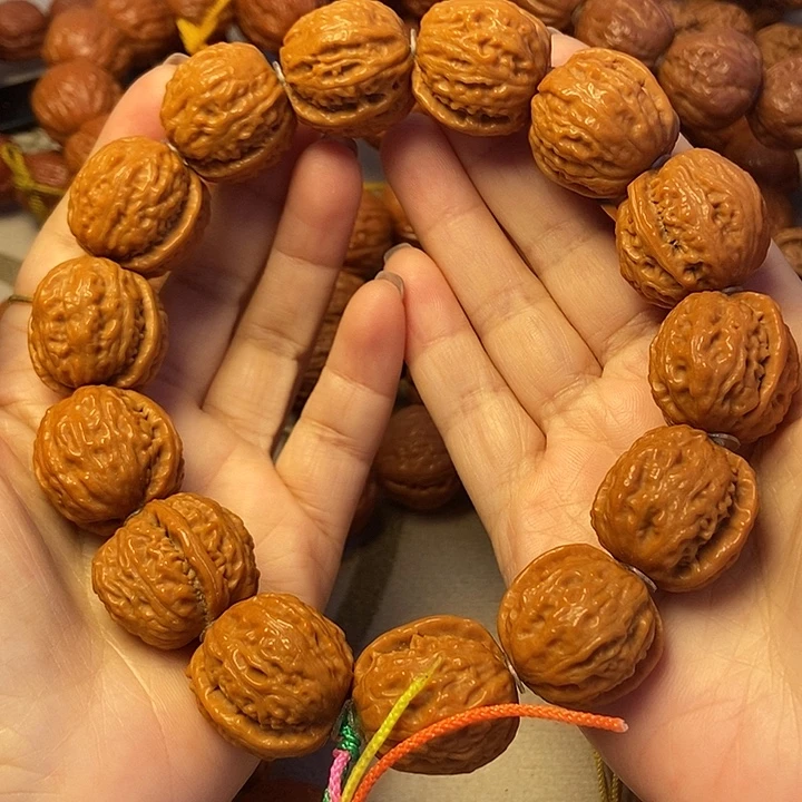 文玩核桃手串蚂蚁纹