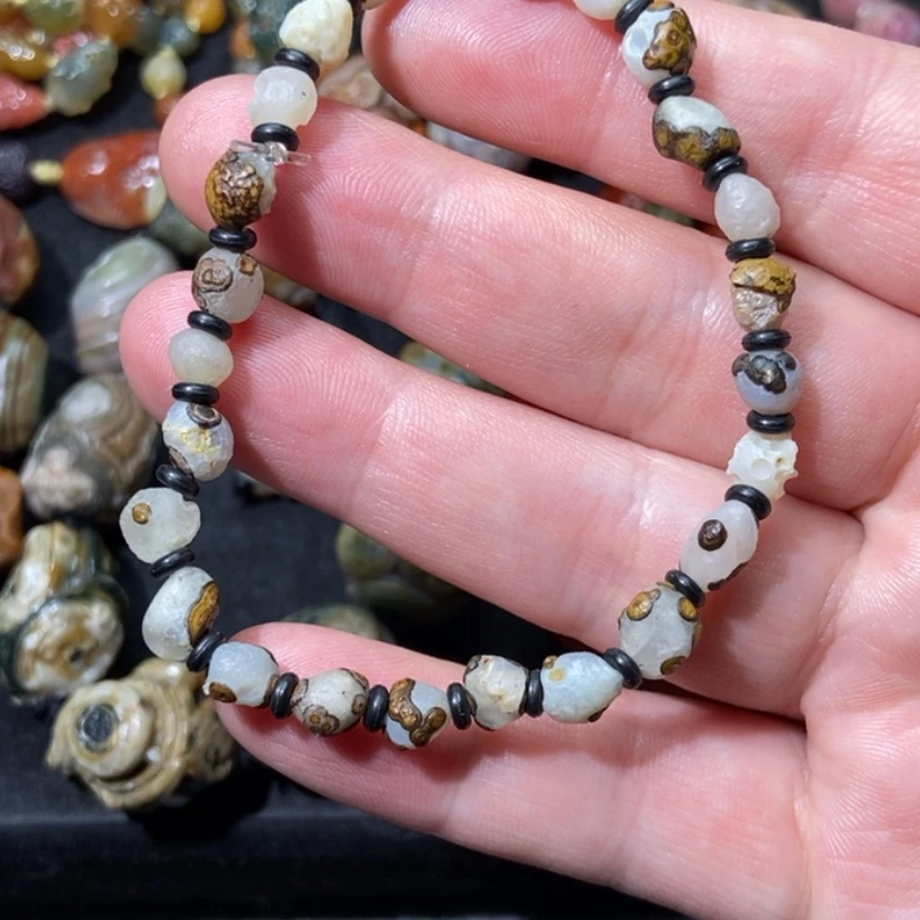 【闪购商品】玛瑙/玉髓颈饰合金夸*