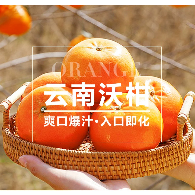 【直播间专属】}正宗高山沃柑新鲜农户采摘当季水果柑橘产地直发
