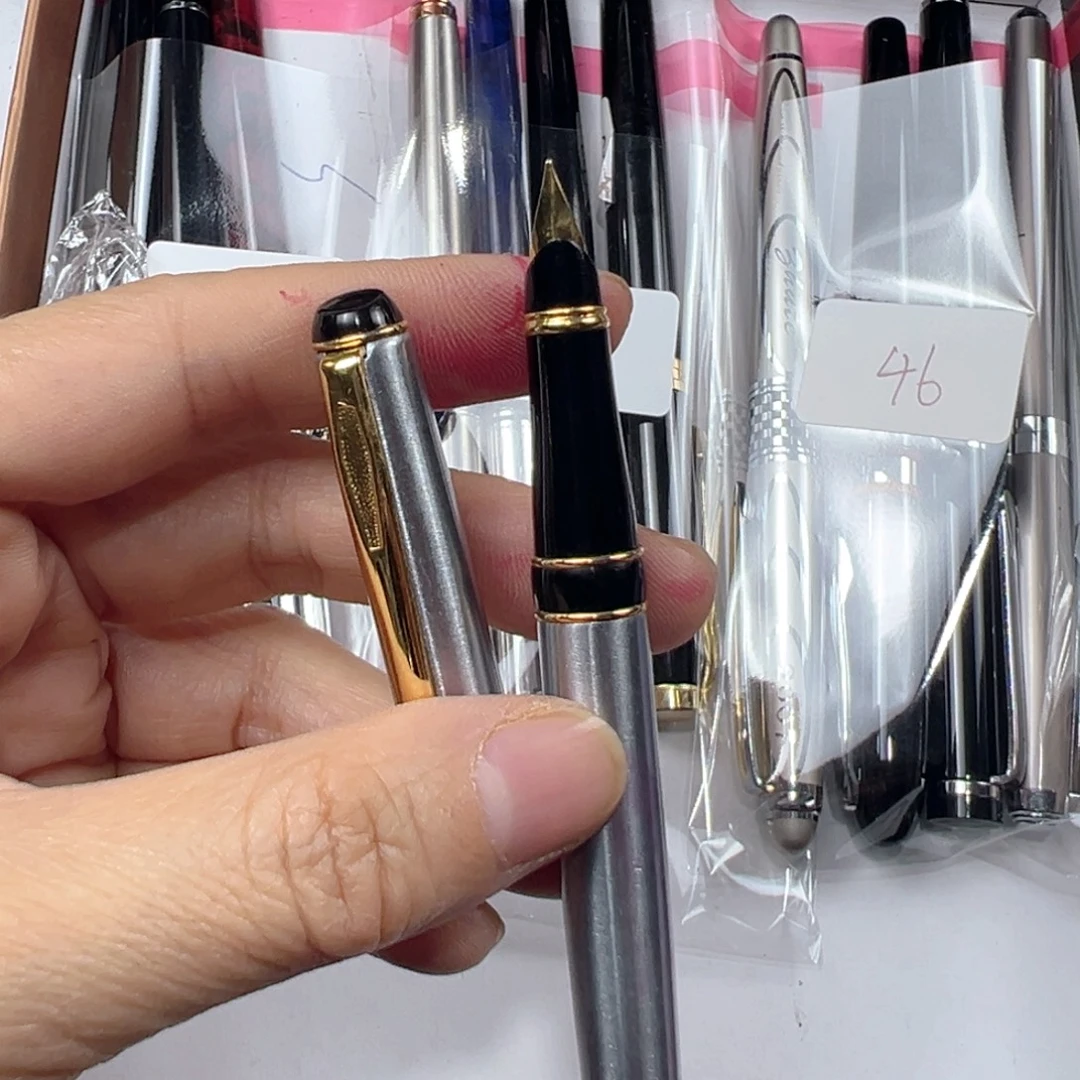 便携式永生98全钢半明尖可用墨囊