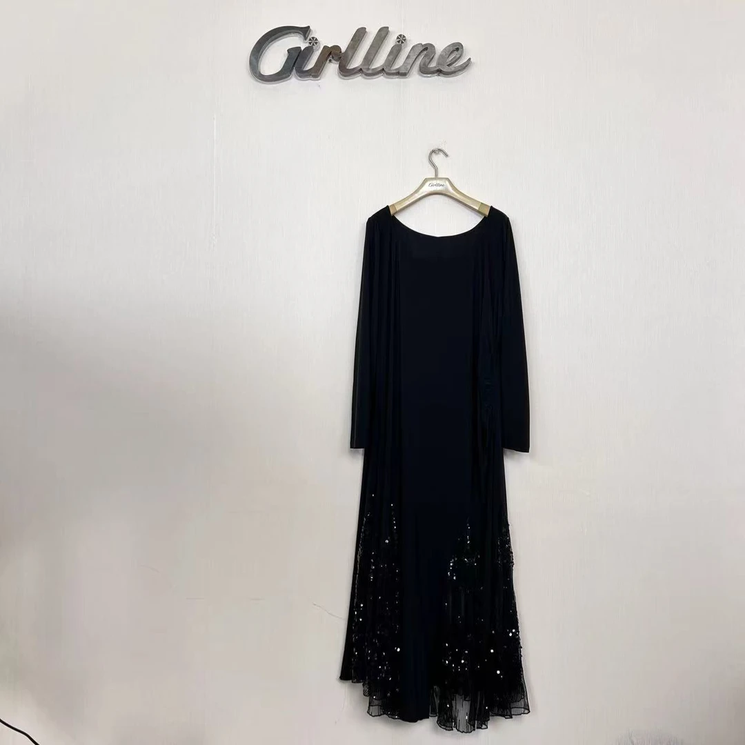 NS60H2512【芳磷璀灿】新款时尚法式浪漫显瘦连衣裙