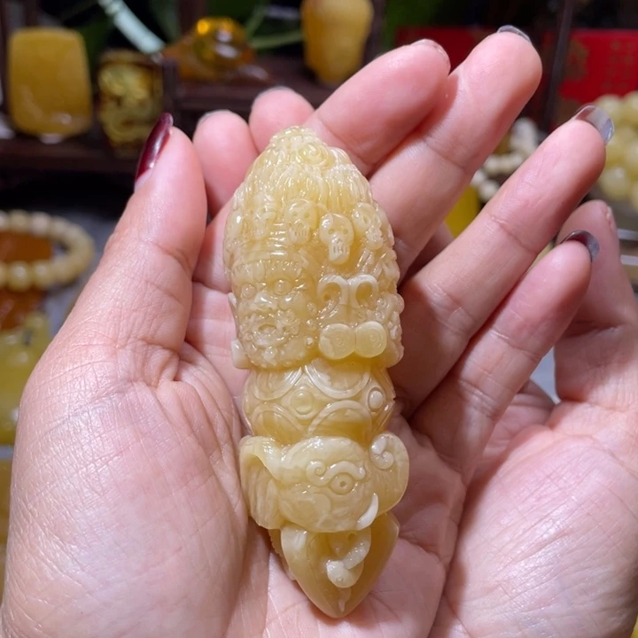 琥珀吊坠(不含链)未镶嵌