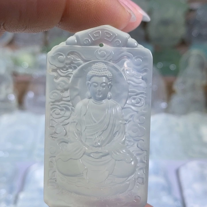 岫玉未镶嵌吊坠吊坠