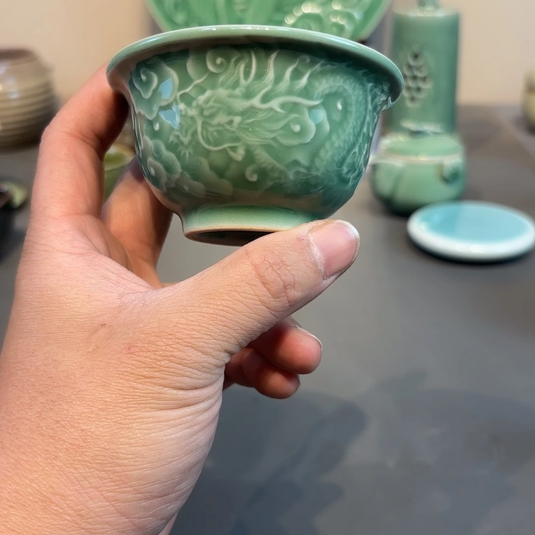 瓷片龙泉青瓷福利青瓷