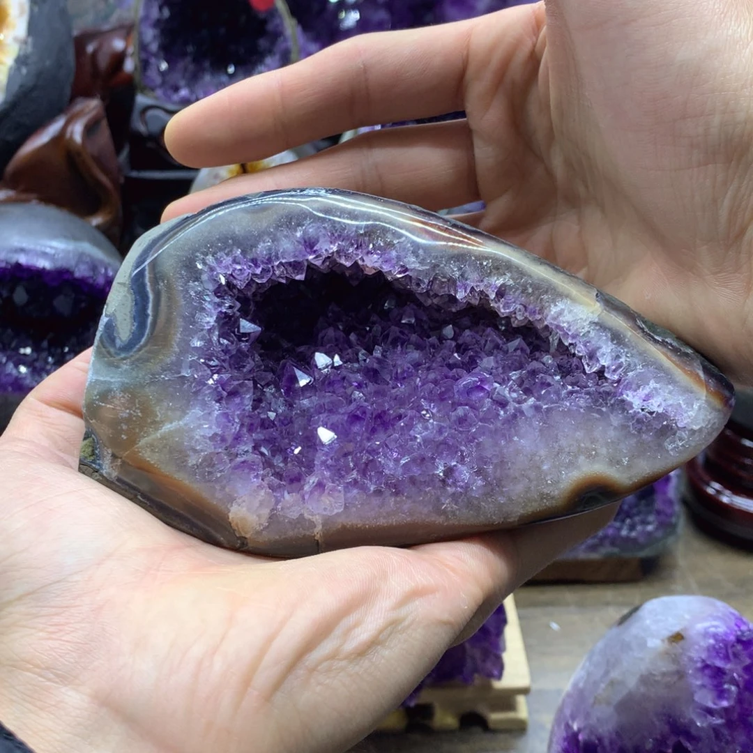 紫晶大型摆件（非配饰）未镶嵌