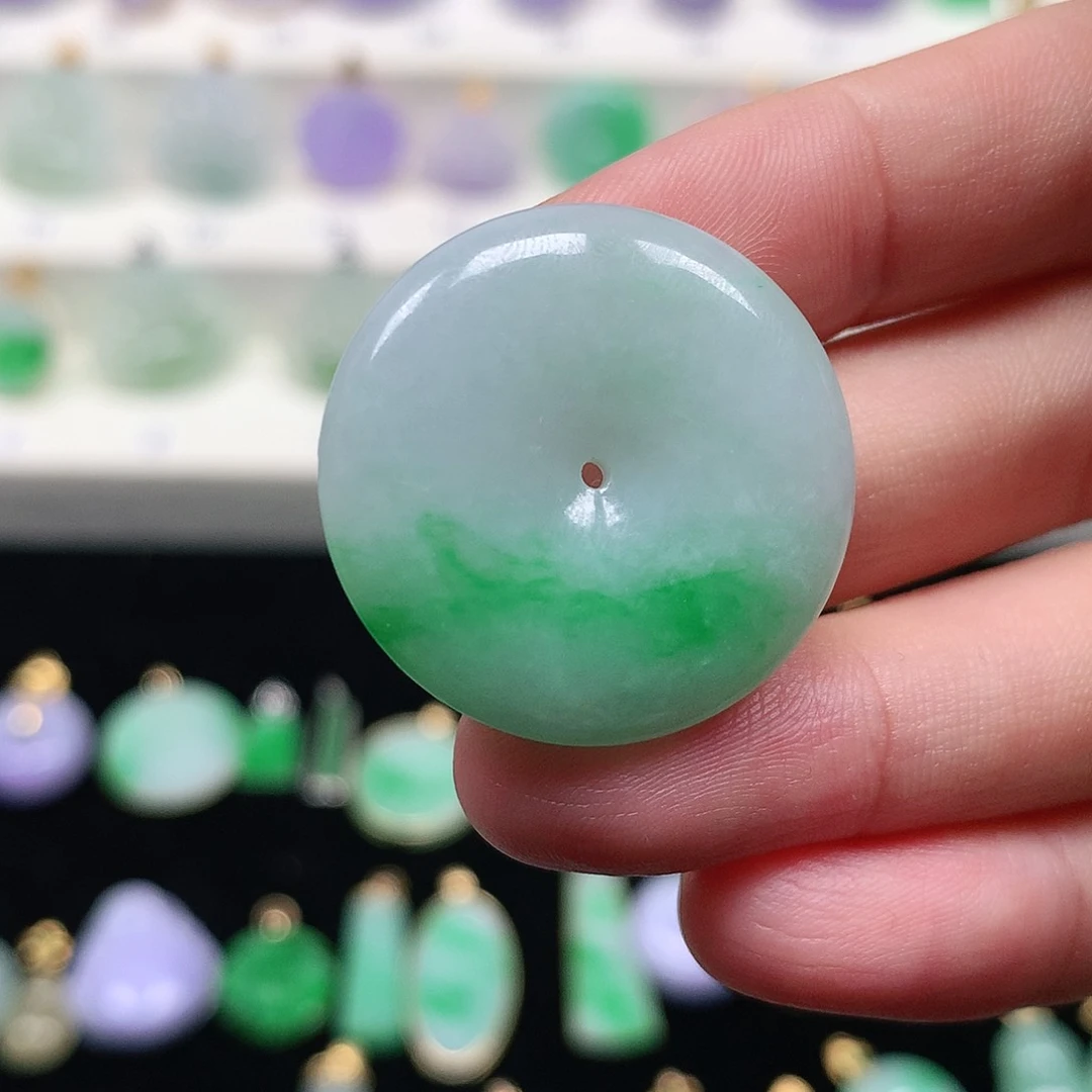 颈饰未镶嵌翡翠翡翠吊坠