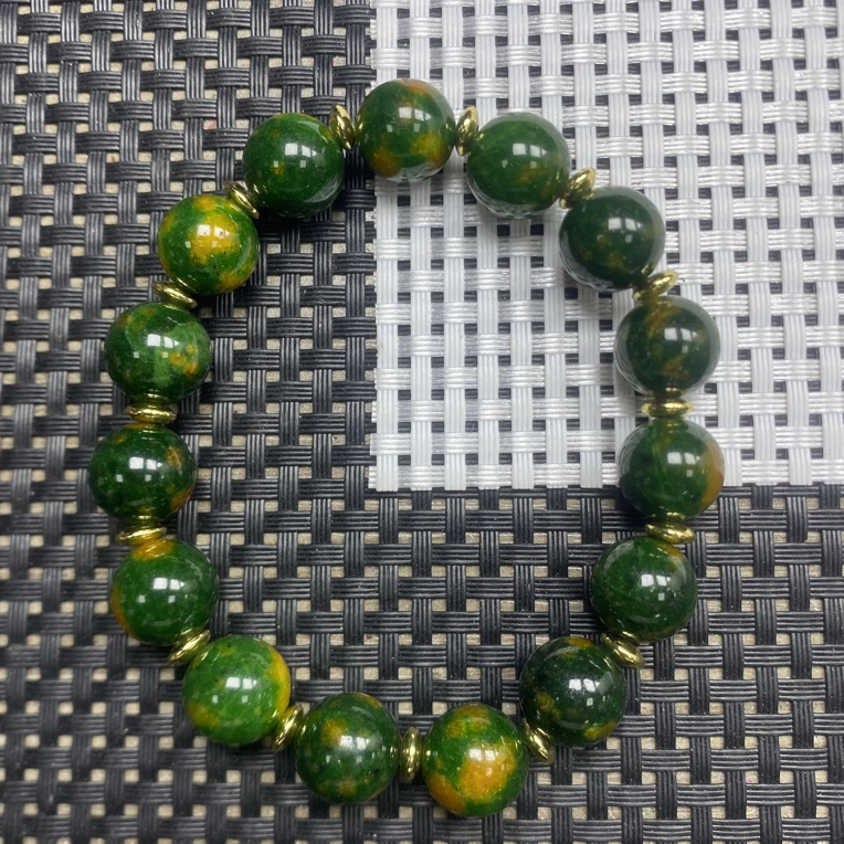 绿色12mmDIY手串496