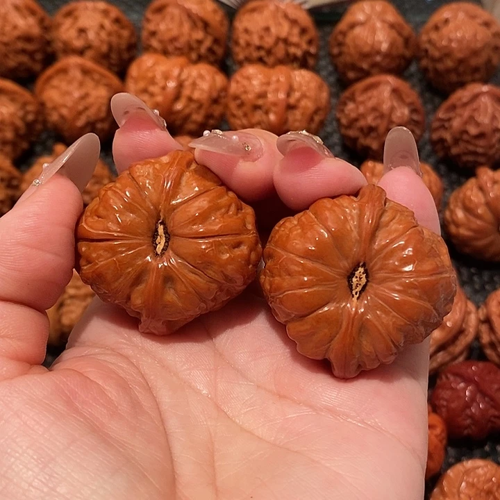 文玩核桃吊坠39南瓜墩0955