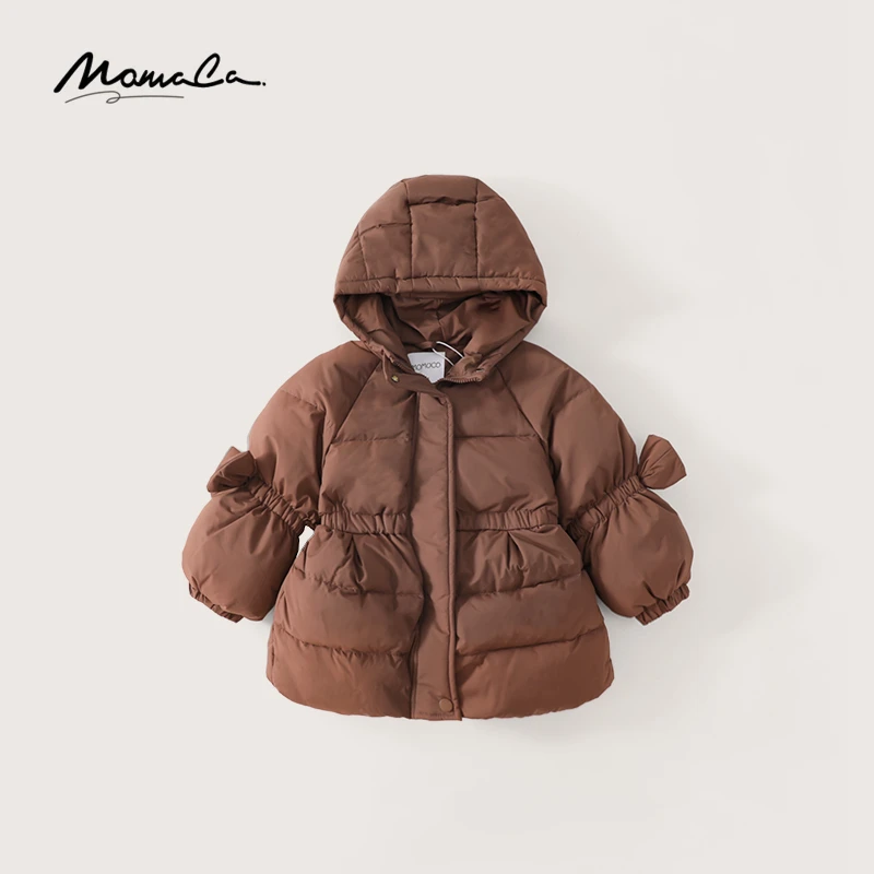 MOMOCO玛米玛卡蝴蝶结百搭羽绒服75830102018
