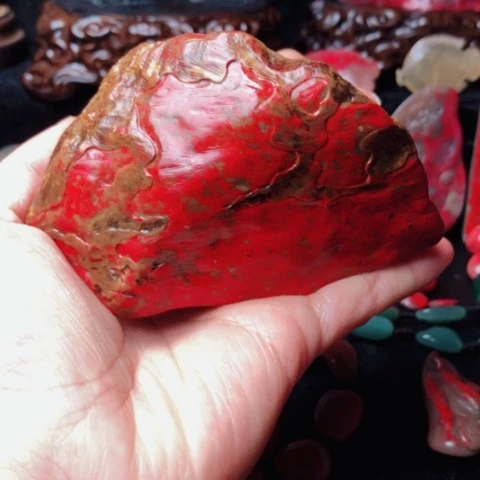 M***紀昌化鸡血石昌化鸡血石原石