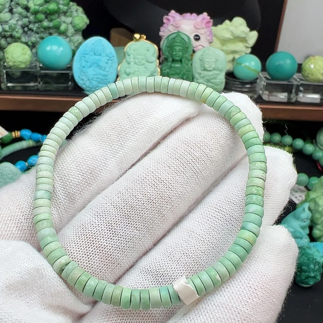 绿松石未镶嵌绿松石主播璐璐