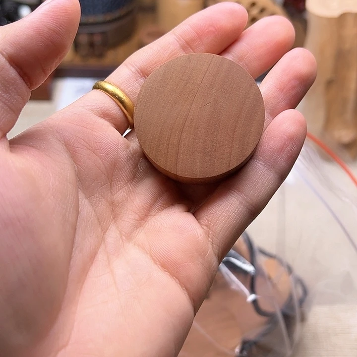 檀香木手串/手链圆牌（小）