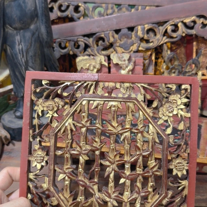 德***具香榧木民俗老木雕