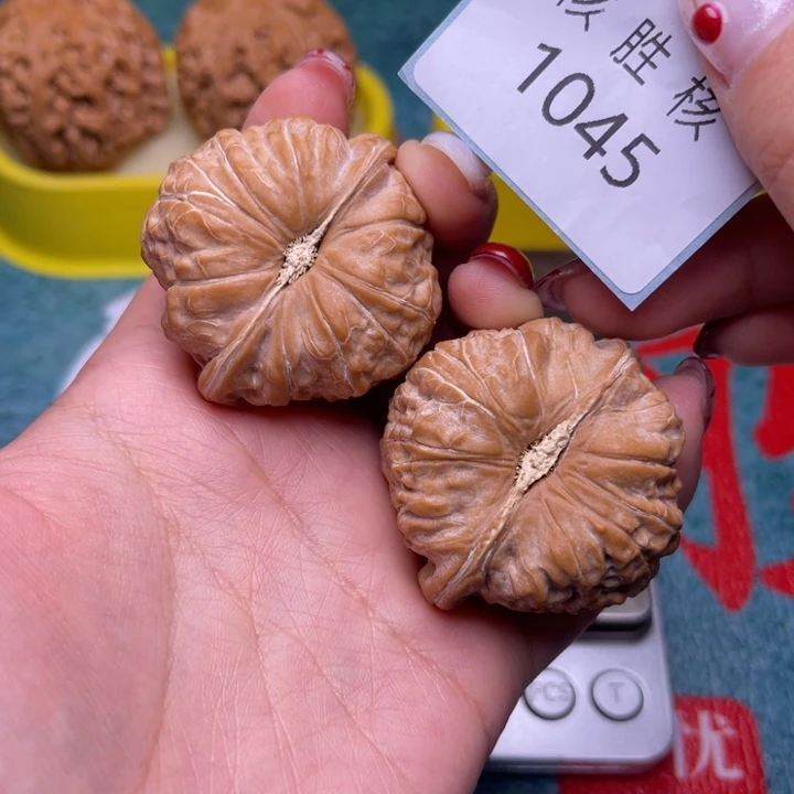 文玩核桃把件南瓜墩42.1045