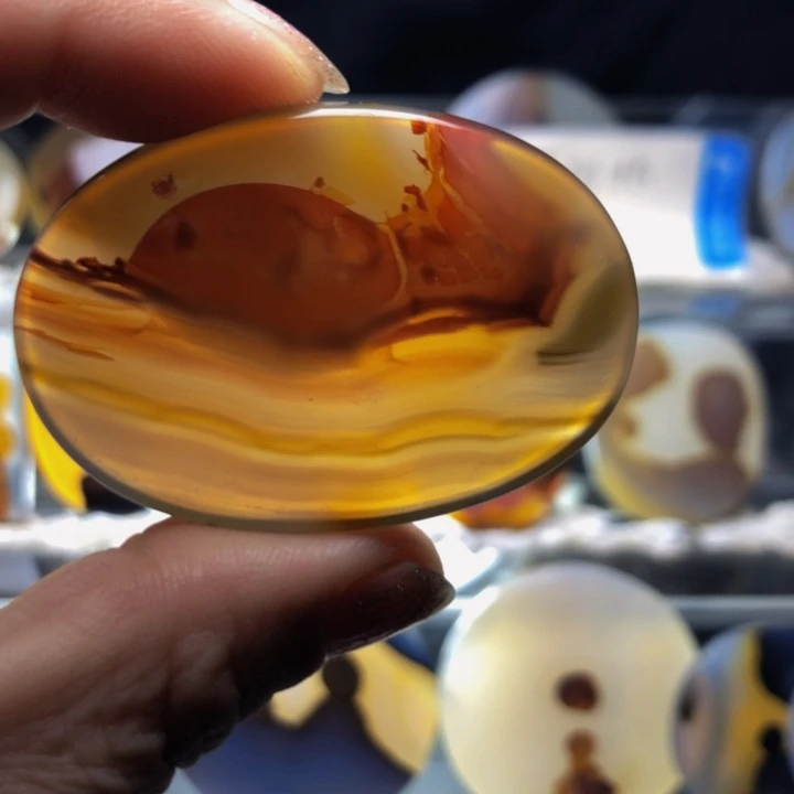 合金玛瑙/玉髓珠宝奇石8