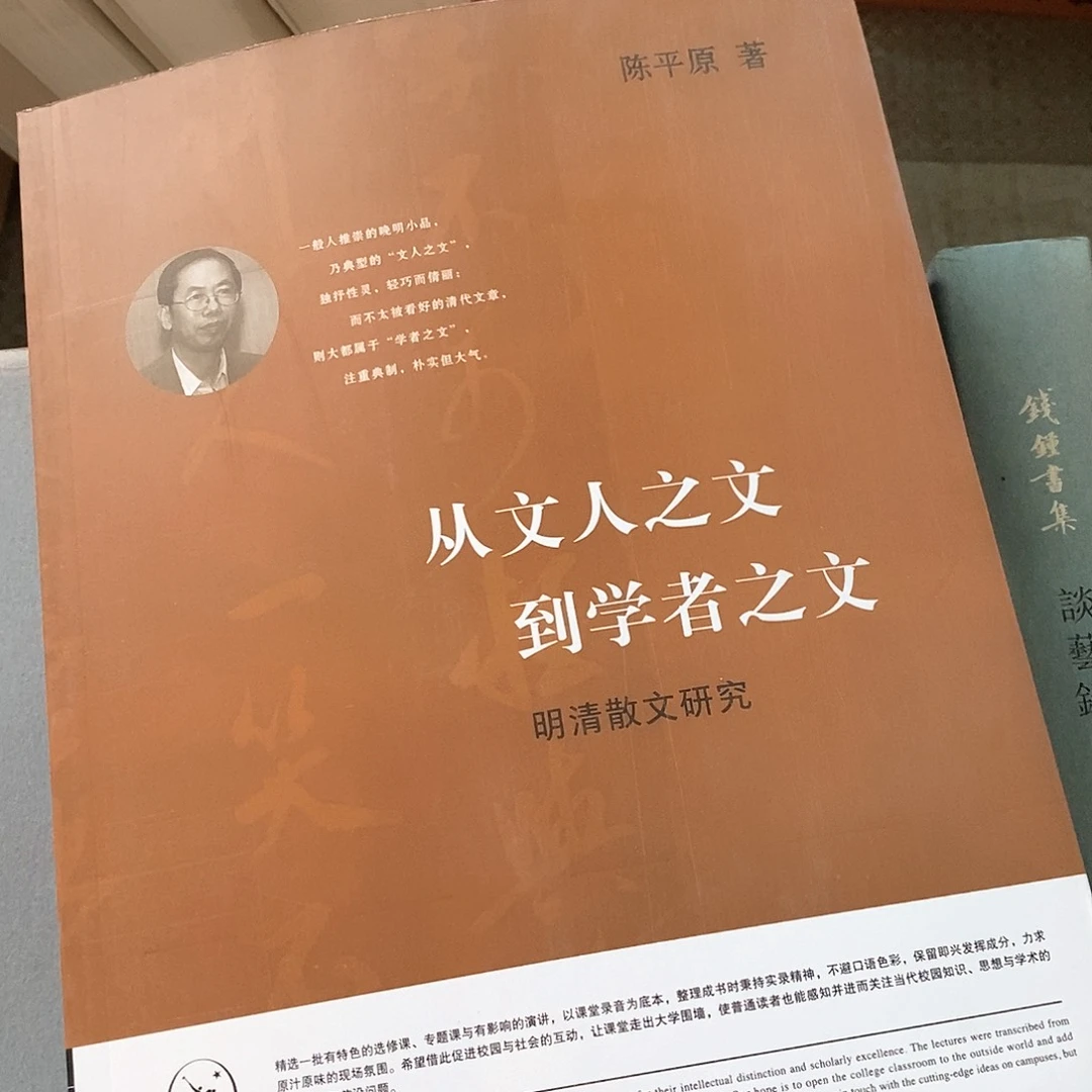 微瑕……从文人之文到学者