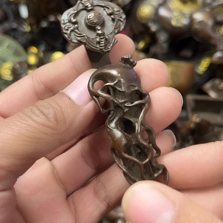 顺顺利利，铜器摆件