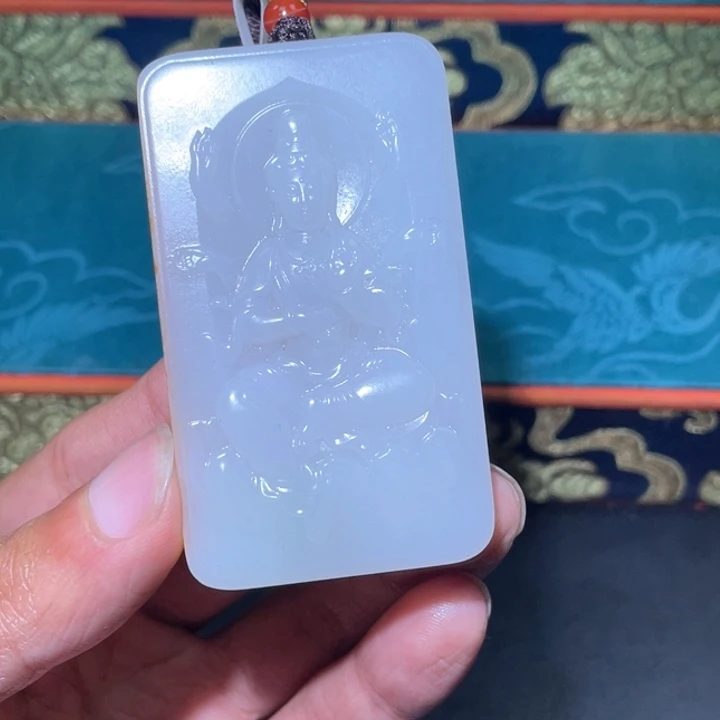 和田玉未镶嵌颈饰J