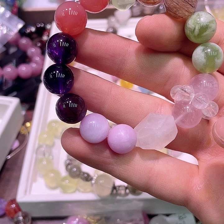 水晶手链未镶嵌多宝