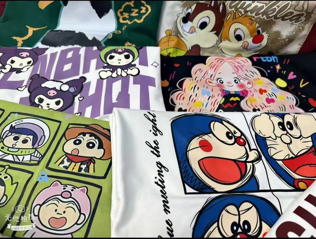 【扎染链接】夏季扎染纯棉短袖女时尚T恤高级感百搭上衣休闲宽松T恤