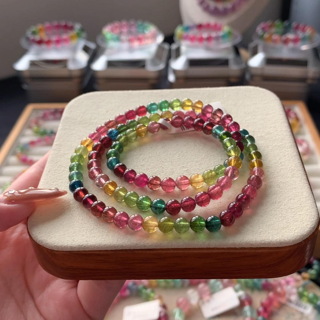 未镶嵌手串碧玺碧玺