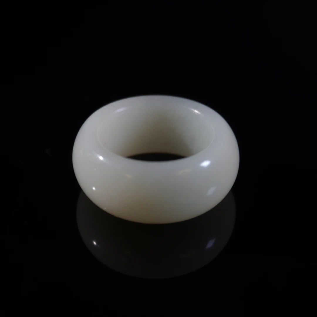 民国和田玉戒指/HY017792/金玉良缘/槐荫山房