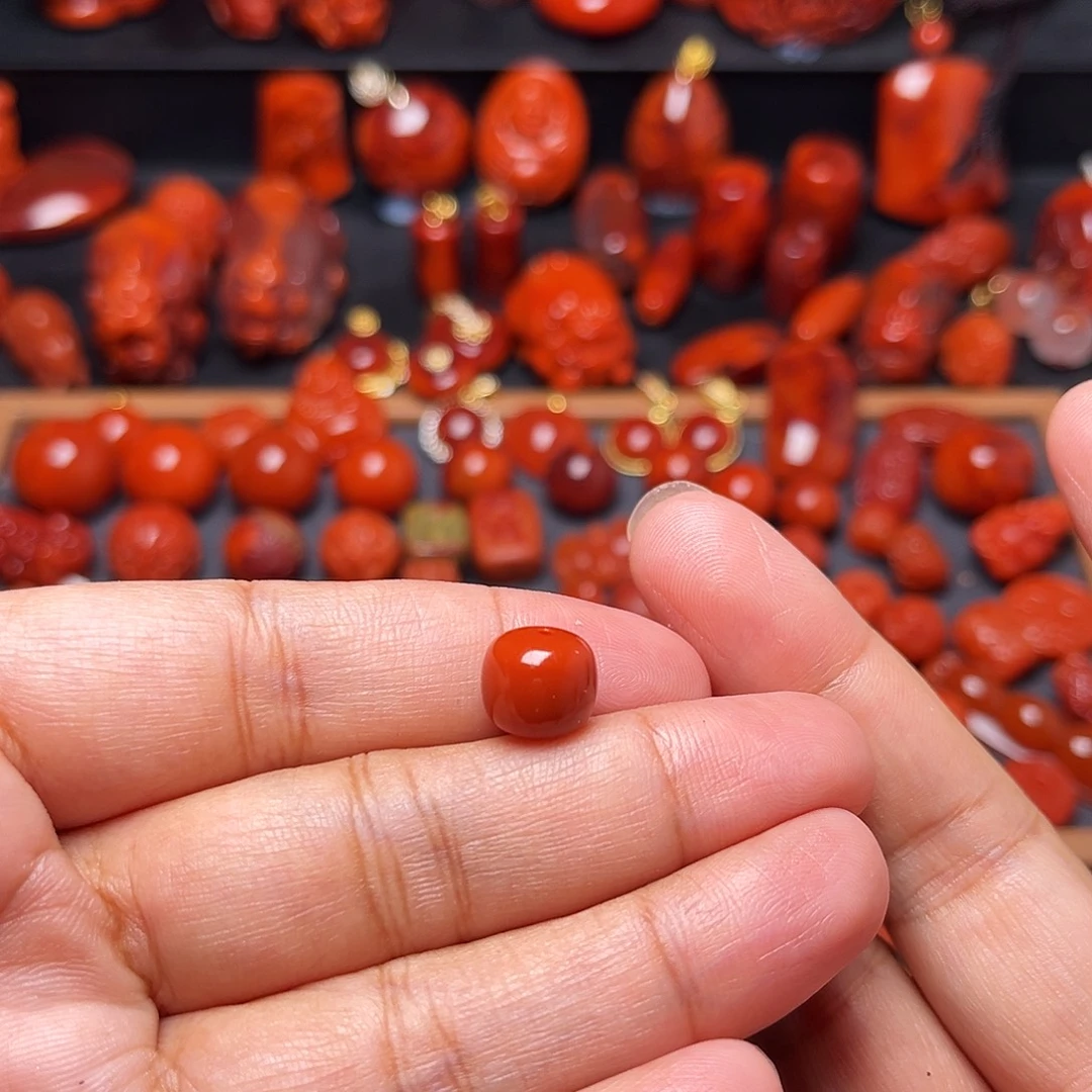 一***友南红玛瑙未镶嵌配饰10