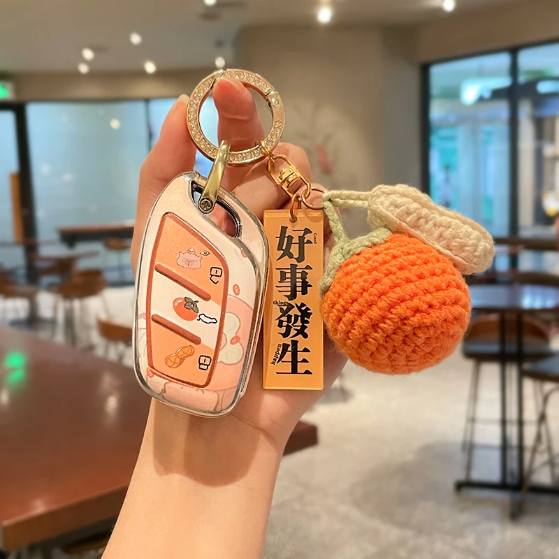 名爵6钥匙套名爵5高级zs车mg5天蝎座专用hs五pro六mg3领航壳扣女