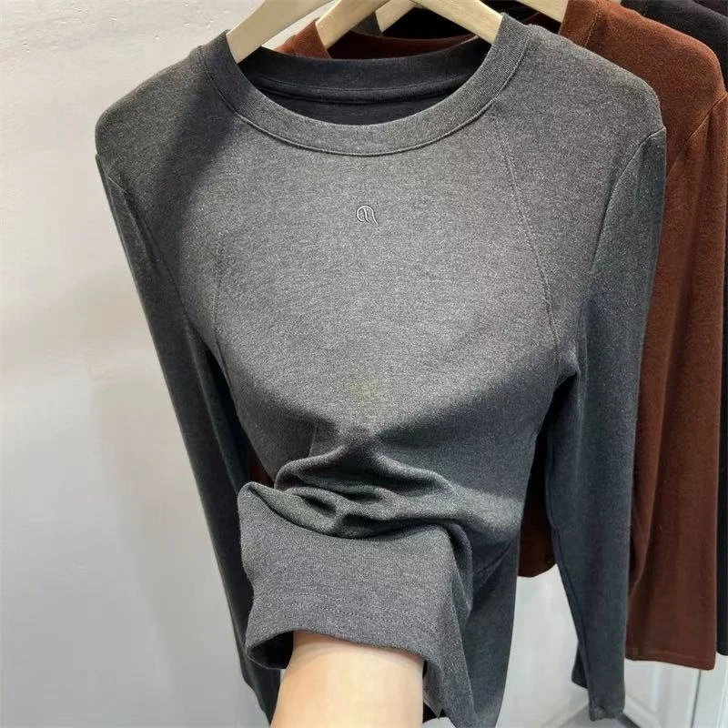 5196 内搭长袖上衣女百搭