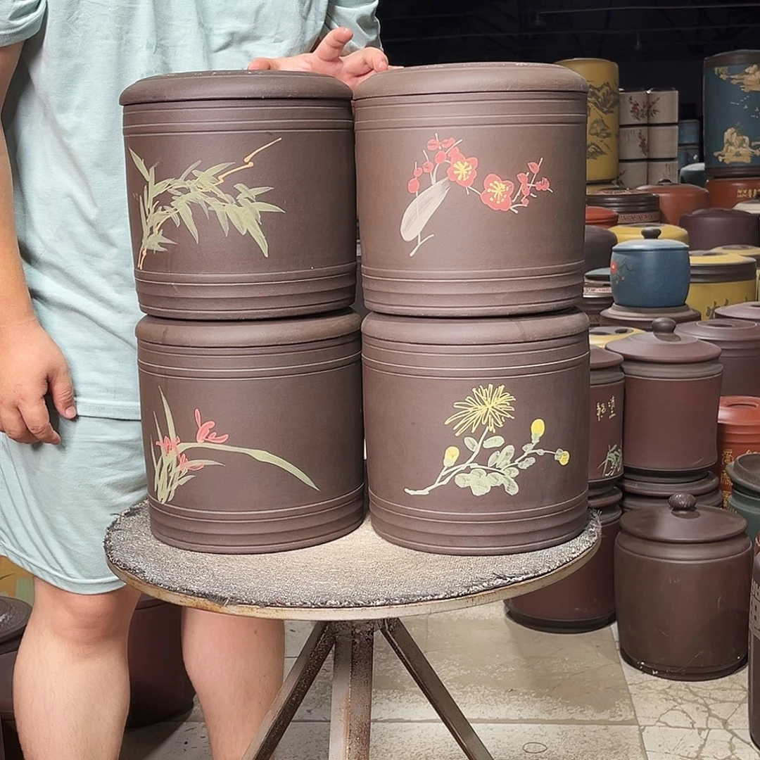 紫砂茶叶罐茶叶罐