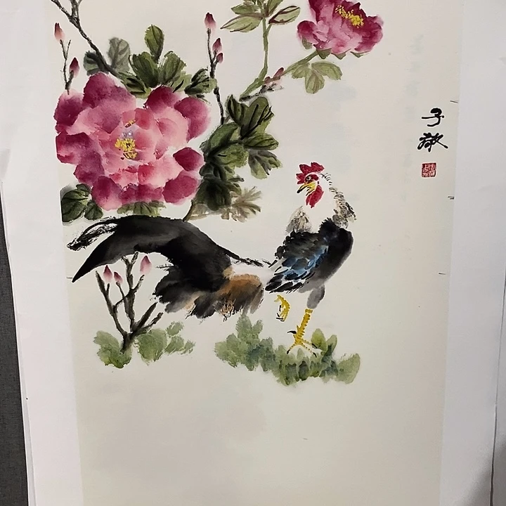 国画手写手绘作品196