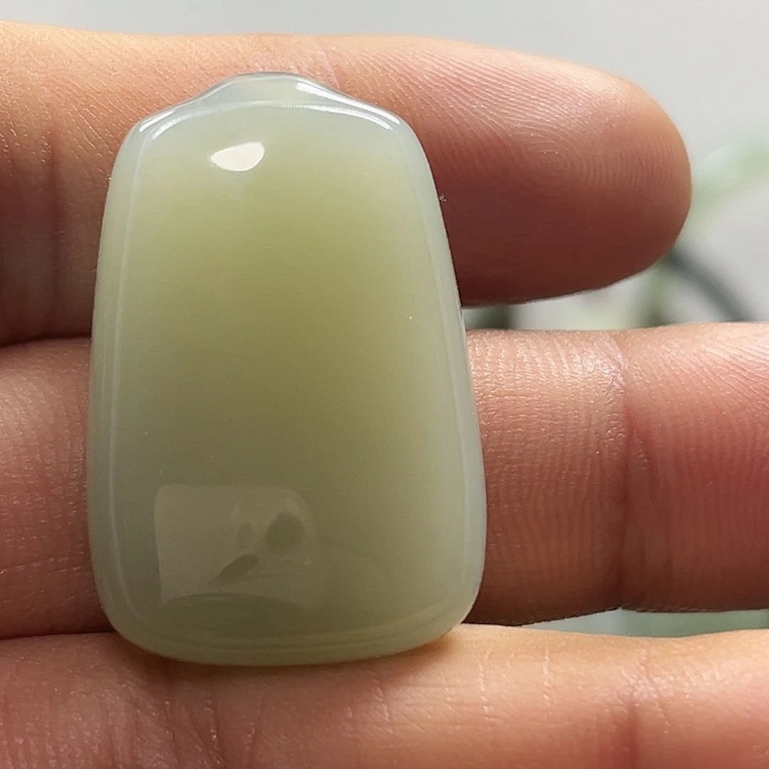 和田玉未镶嵌吊坠(不含链)