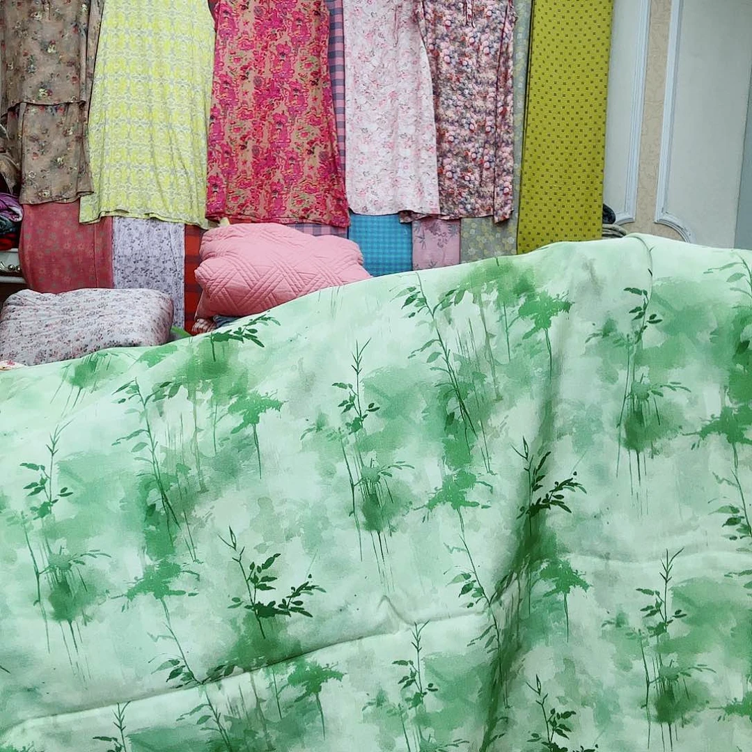 棉绿竹凉凉被盖比更凉快