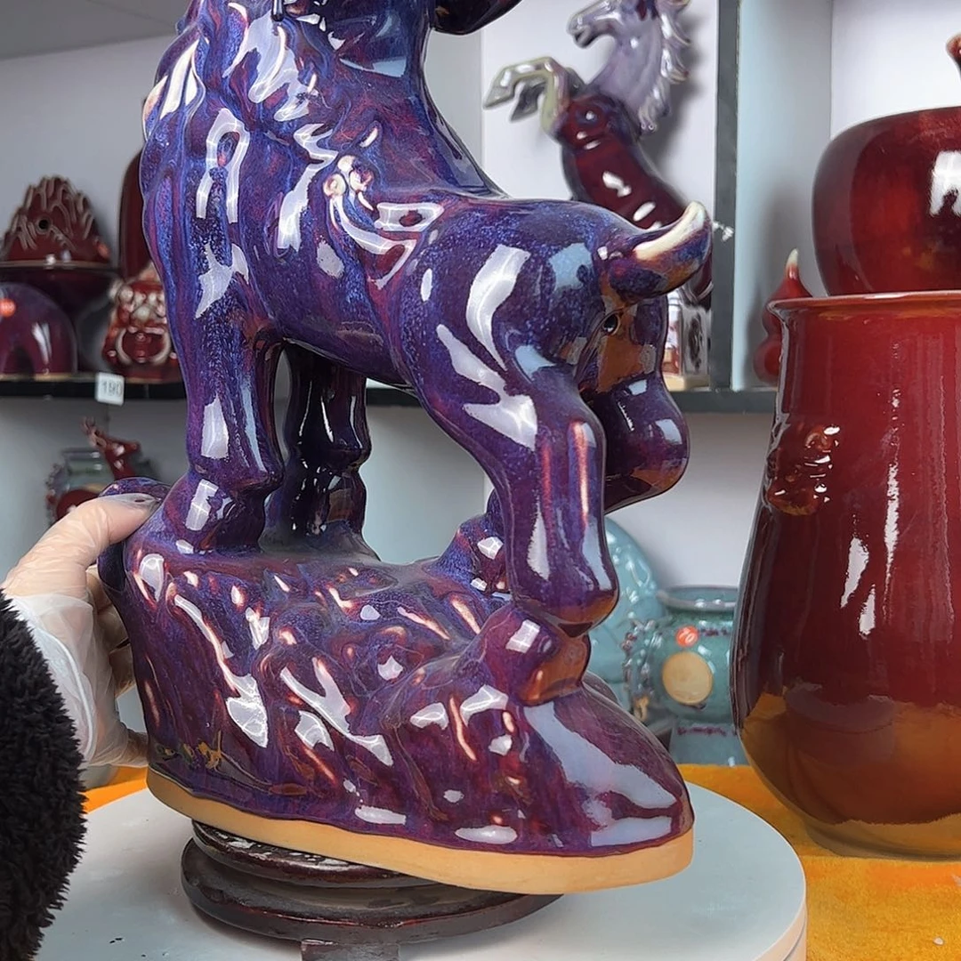 摆件郑家钧窑摆件