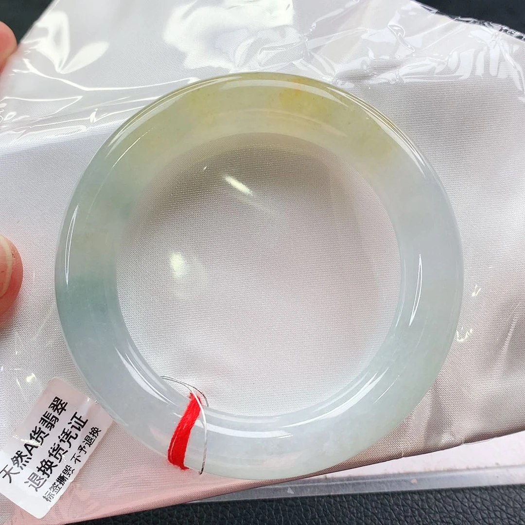 翡翠手镯未镶嵌天然翡翠手镯