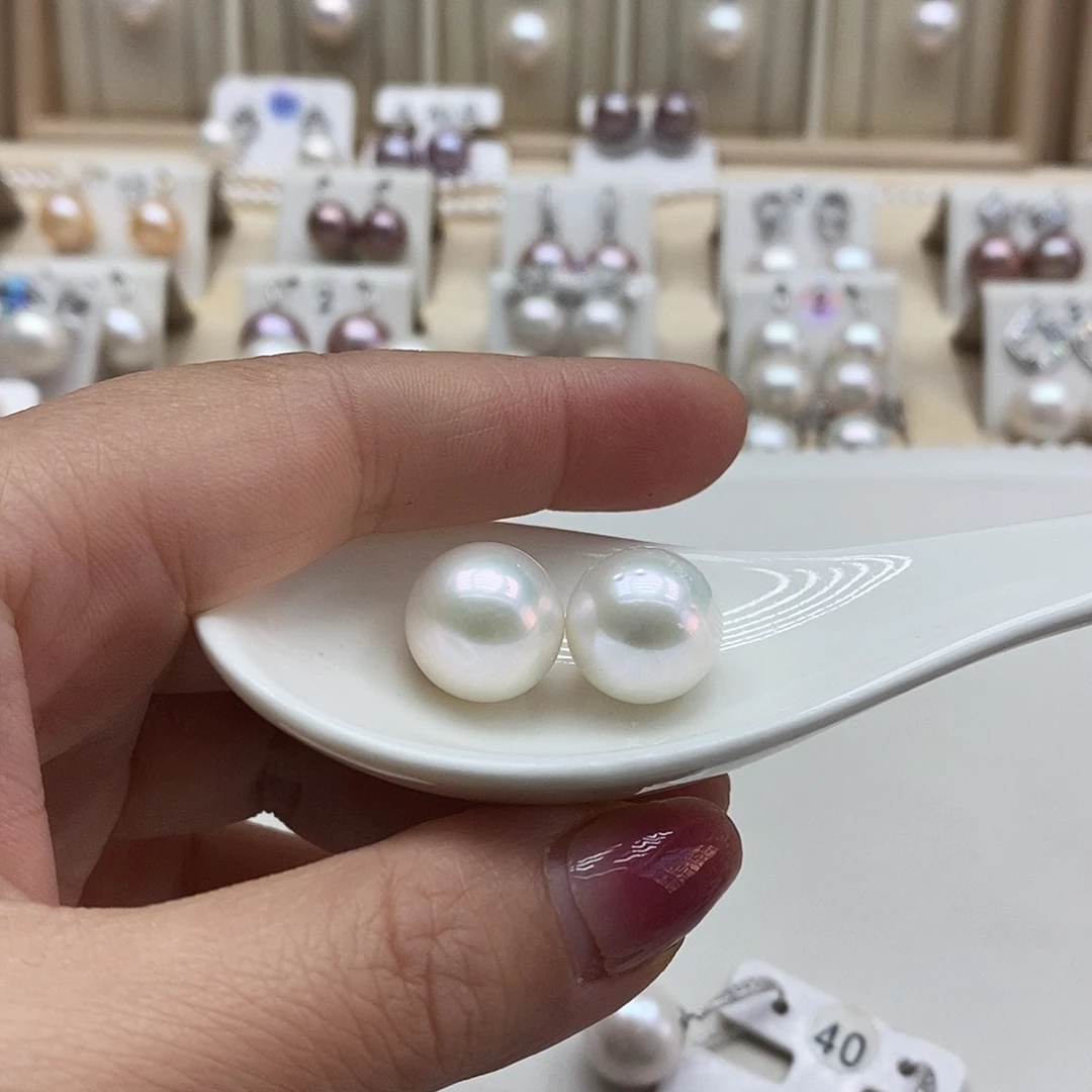 开****颈饰淡水珍珠银S925镶嵌