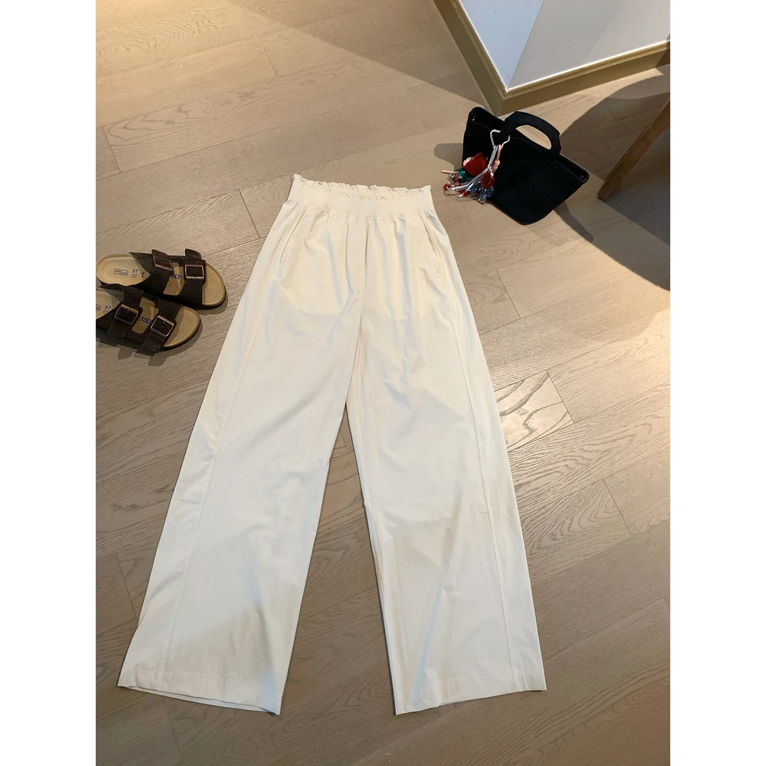 超薄设计感花边裤子2506A120