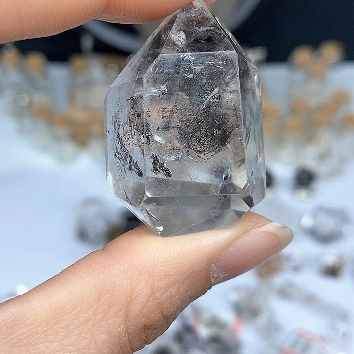 水晶颈饰未镶嵌糖心