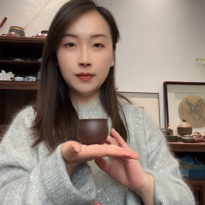 紫砂茶壶晓*小杯，