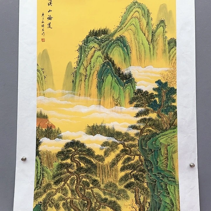 国画书法作品多次参加