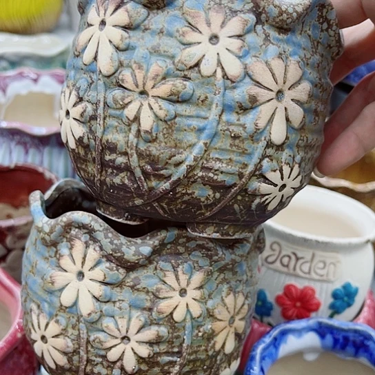 多肉绿植陶瓷花盆