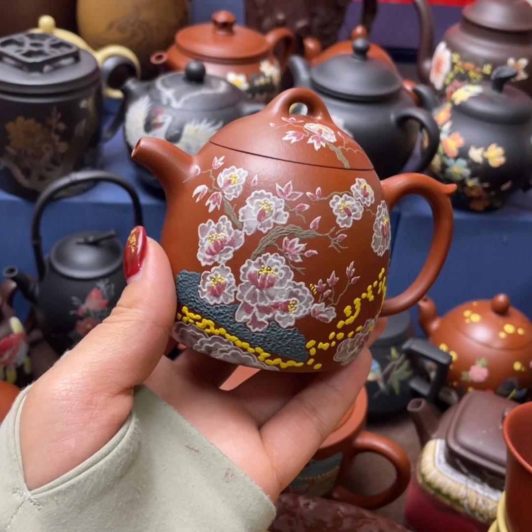 眼***星茶杯紫砂紫砂主人杯160cc