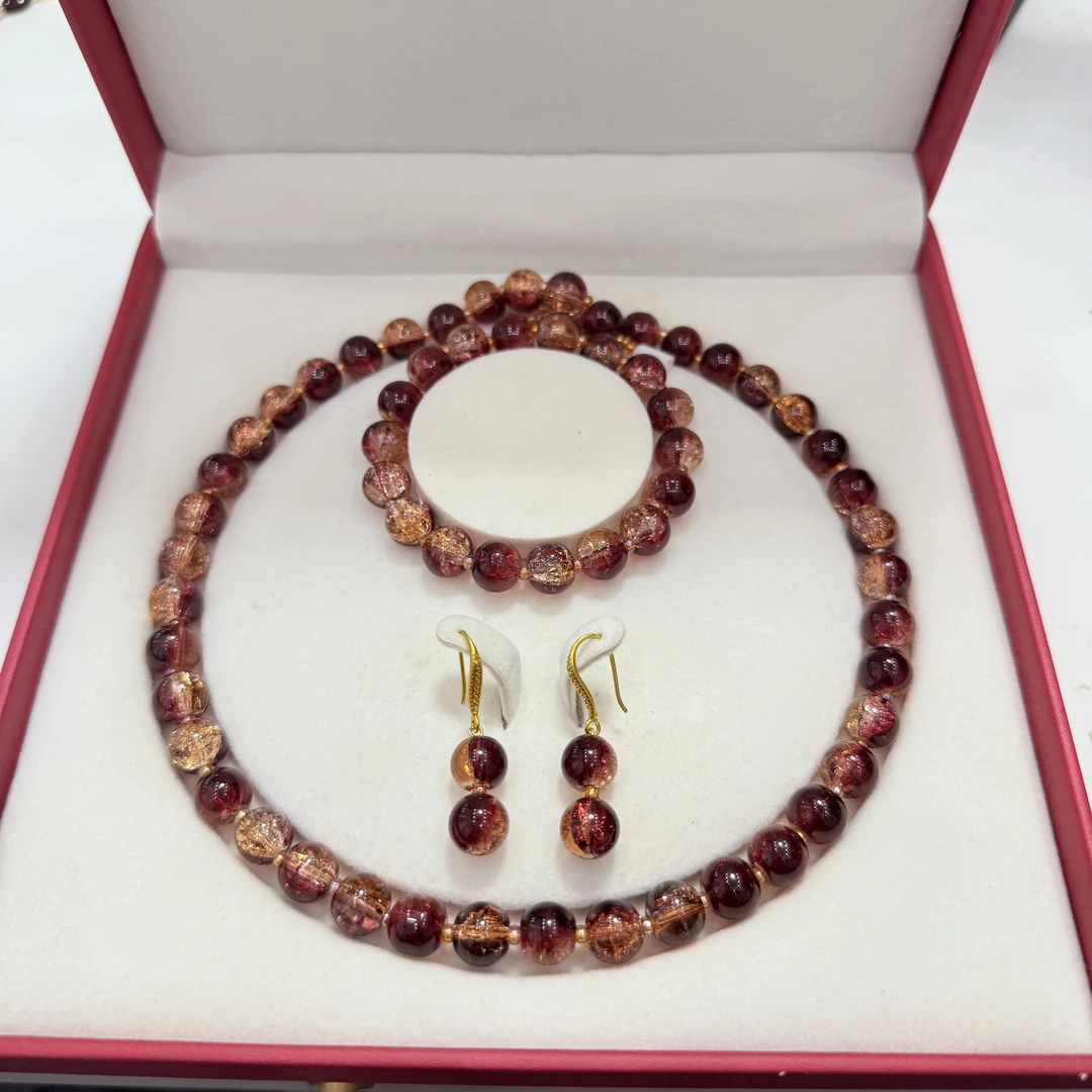 铜合金仿水晶项链 诗美恋 خىرىستال يۇرۇشلىك3