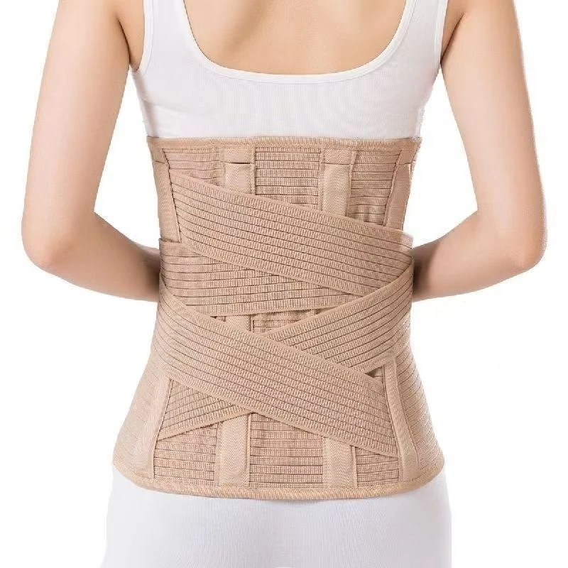 腰椎间盘护腰带加宽加高透气固定男女通用腰托束腰带