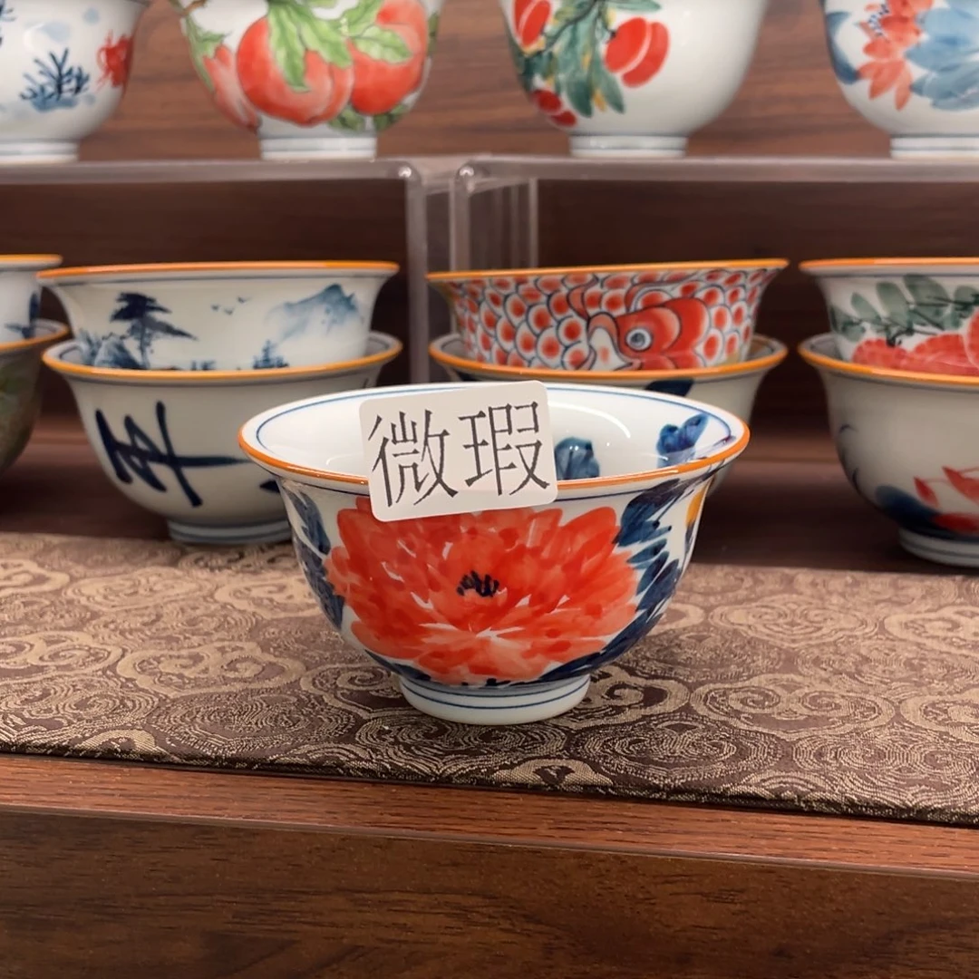 有下釉下彩纯手绘