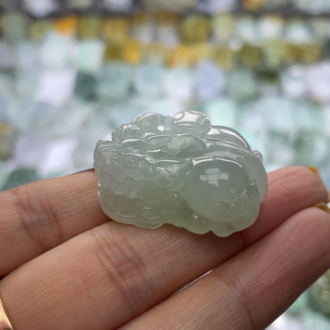 我****翡翠未镶嵌颈饰貔貅