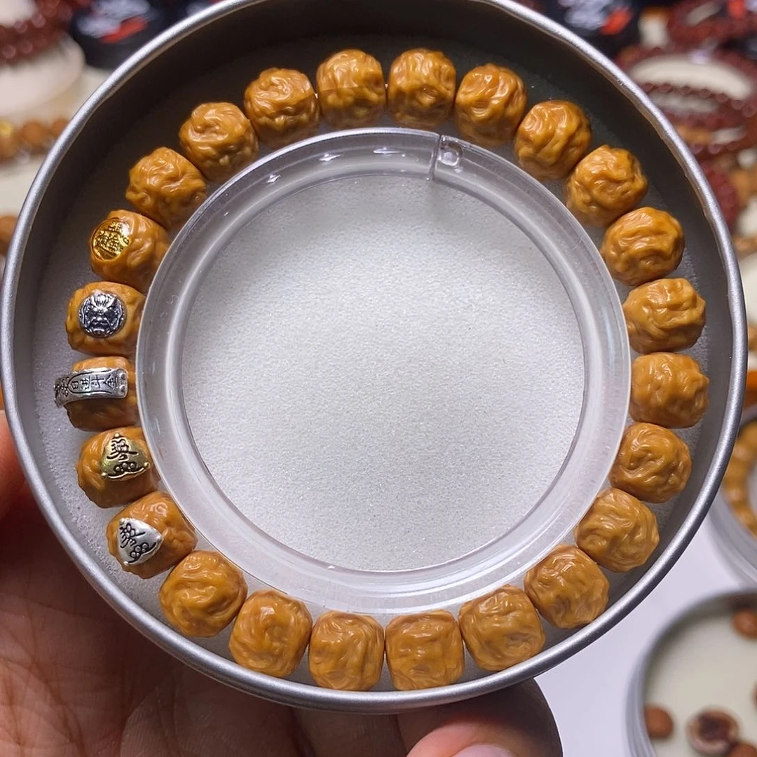 猴头核桃手串五标龙蛇之变尺寸10+全品精工